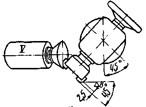 поворот фрезы по вертикальной оси 