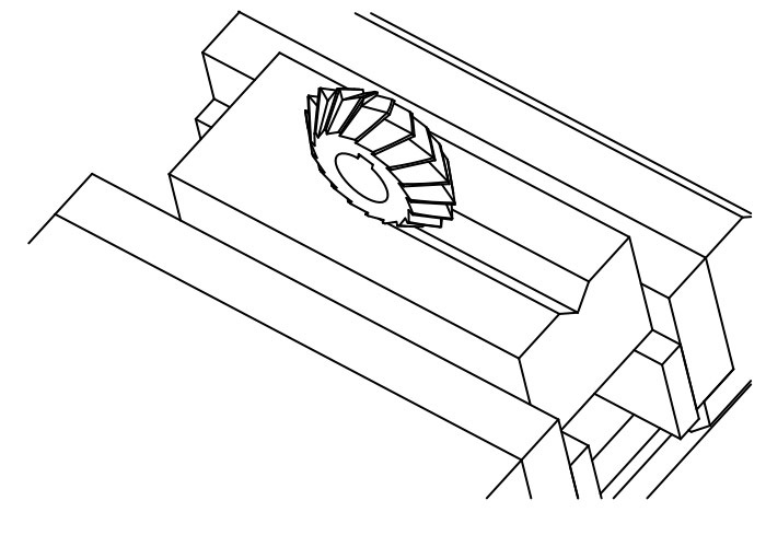 обработка угловой фрезой