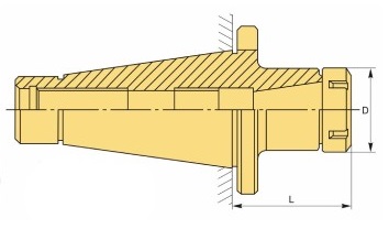 патрон с повышенным коэффициентом торможения