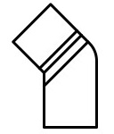 проходные отогнутые