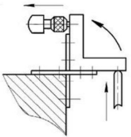 рычаг на плоских пружинах
