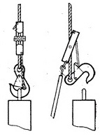 с полуавтоматическим зацеплением крюком