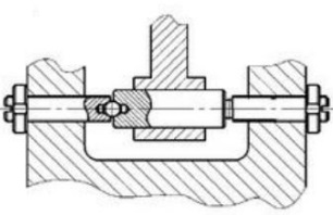с соосным расположением рычага и шарнира