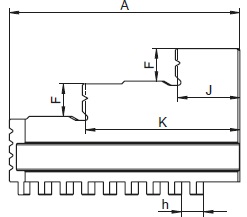 составные элементы на базе зубчатой рейки и кулачка