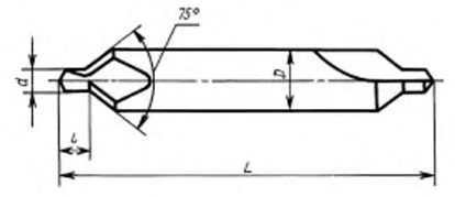 Центровочное сверло типа C большого диаметра