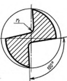 тип R - сечение Б-Б