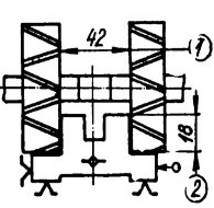 фрезерование уступов