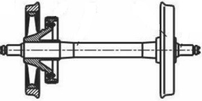 с асимметричным положением передачи