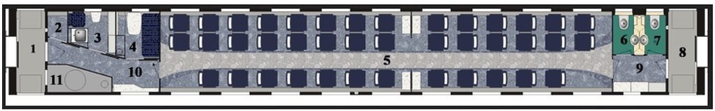 вагон с местами для сидения