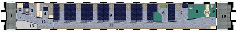 купейный штабной вагон