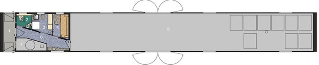 почтовый вагон