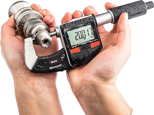 Работа микрометра во влажной среде