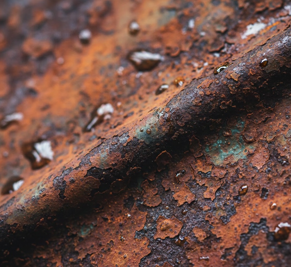 пример фото коррозии для обучения ИИ