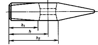 исполнение головки с равными отверстиями