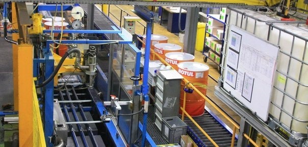 линия по выпуску смазочных материалов MOTUL