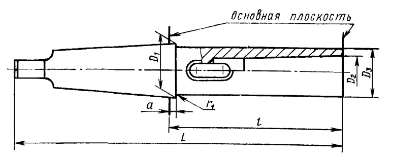 переходная втулка с конусом Морзе в первом исполнении