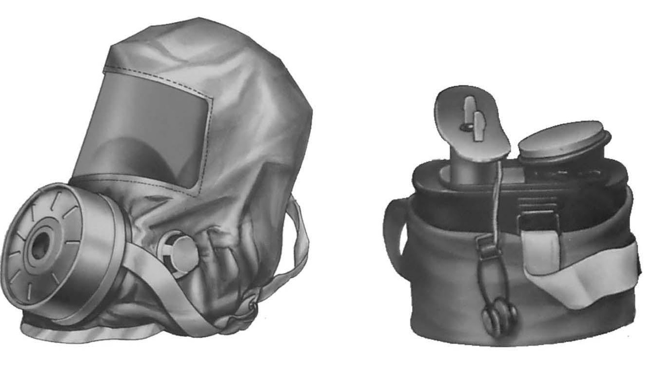 самоспасающие модули для экстренного использования, например, при аварии на предприятии.