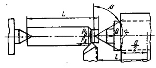 с силовым приводом пиноли задней бабки