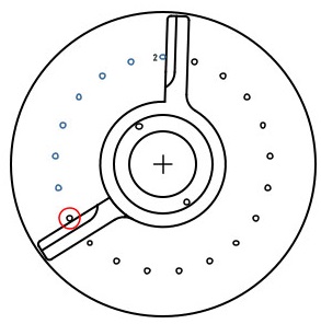 перевод селектора в последнюю точку с последующим возвратом в начальное положение