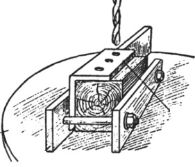 в приспособлении