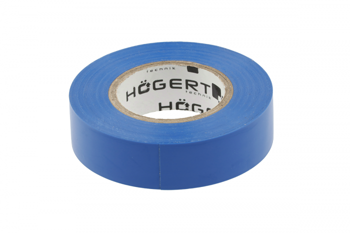 Фото Изоляционная лента 0,13x19мм x 20м, синяя, HT1P283 HOEGERT