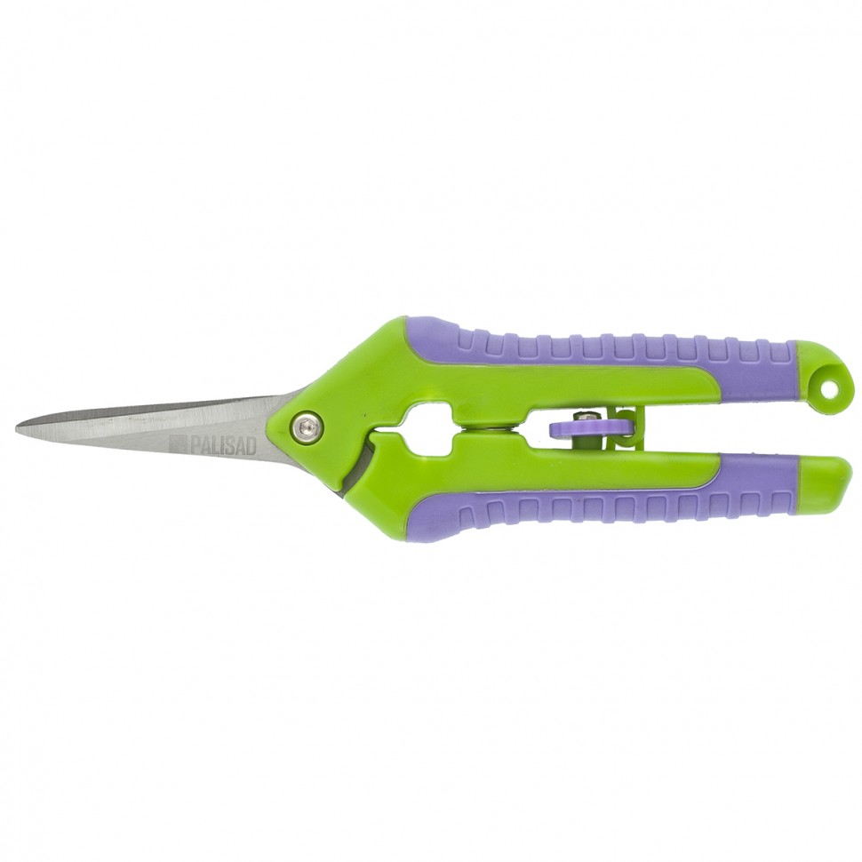 Фото Секатор цветочный, 160 мм, для бонсай и топиария, двухкомпонентные рукоятки Palisad