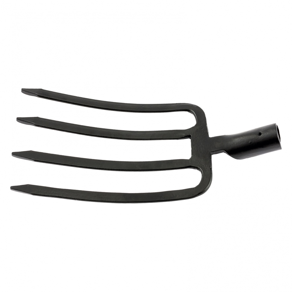 Фото Вилы 4-х рогие, огородные, 180 х 280 мм, кованые, без черенка, Сибртех