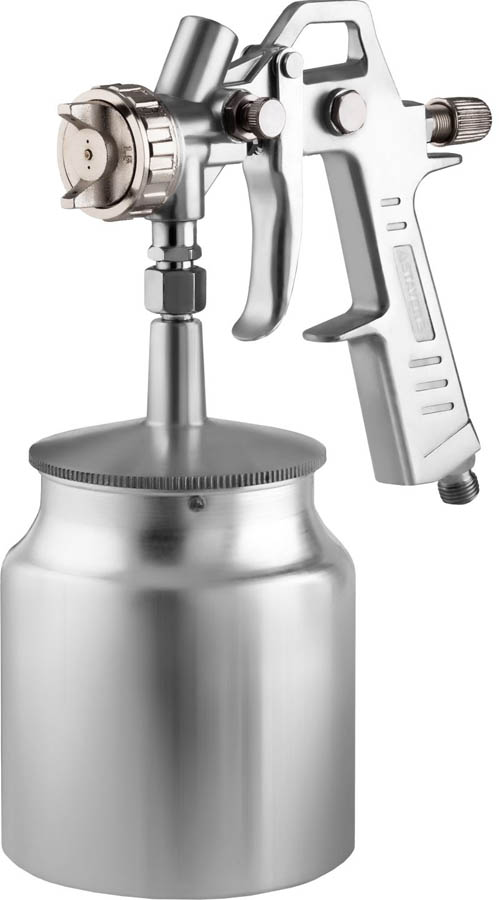 Фото Краскопульт пневматический с нижним бачком STAYER сопло 1,5 мм, ORION 06472-1.5 Master