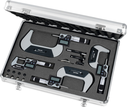 Набор цифровых микрометров 0-100 мм