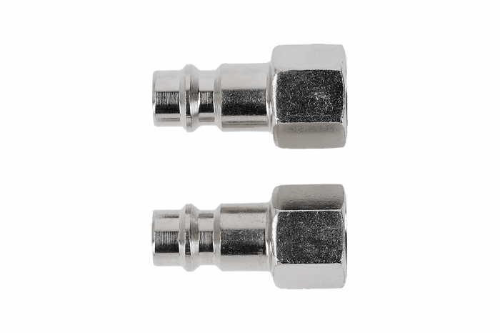 Штуцер с муфтой соединительной F1/4", 2шт. HOEGERT