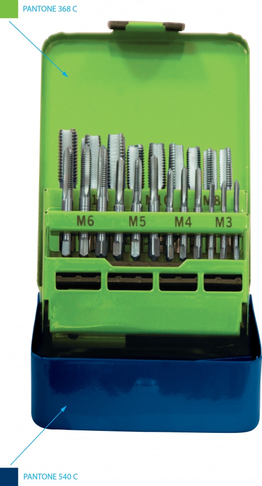 Фото Набор метчиков, 21 предмет Сибртех