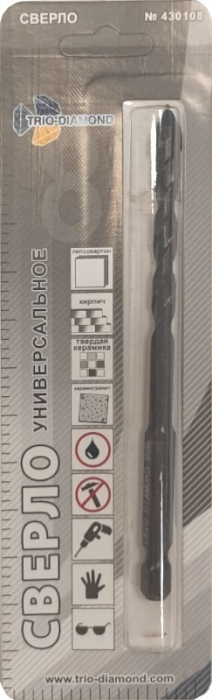 Фото Сверло универсальное 8мм
