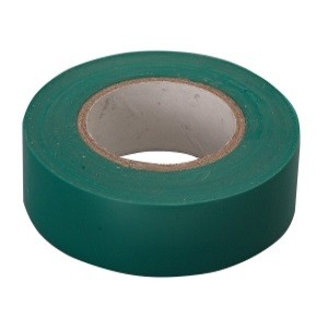 Фото Изолента ПВХ, 15 мм х 10 м, зеленая Сибртех
