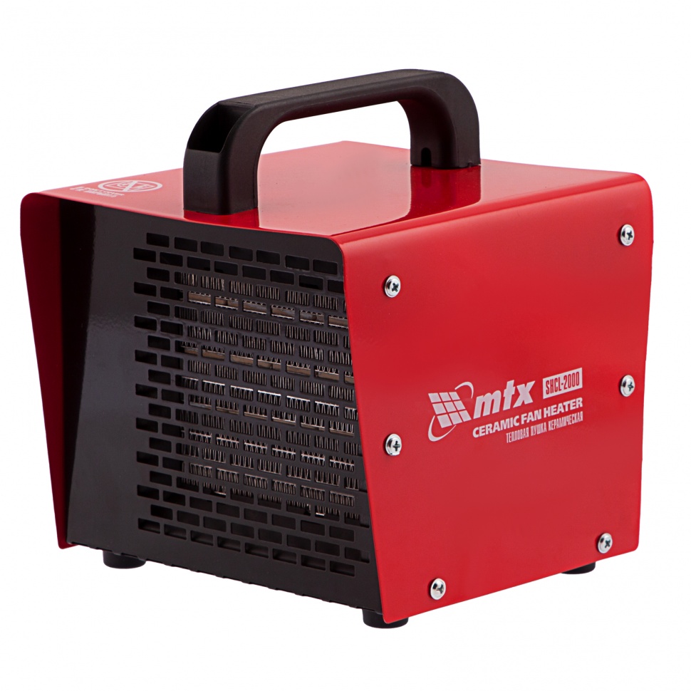 Фото Тепловая пушка керамическая SHCL-2000, квадратная, 230 В, 125 м3/ч, 1/2 кВт