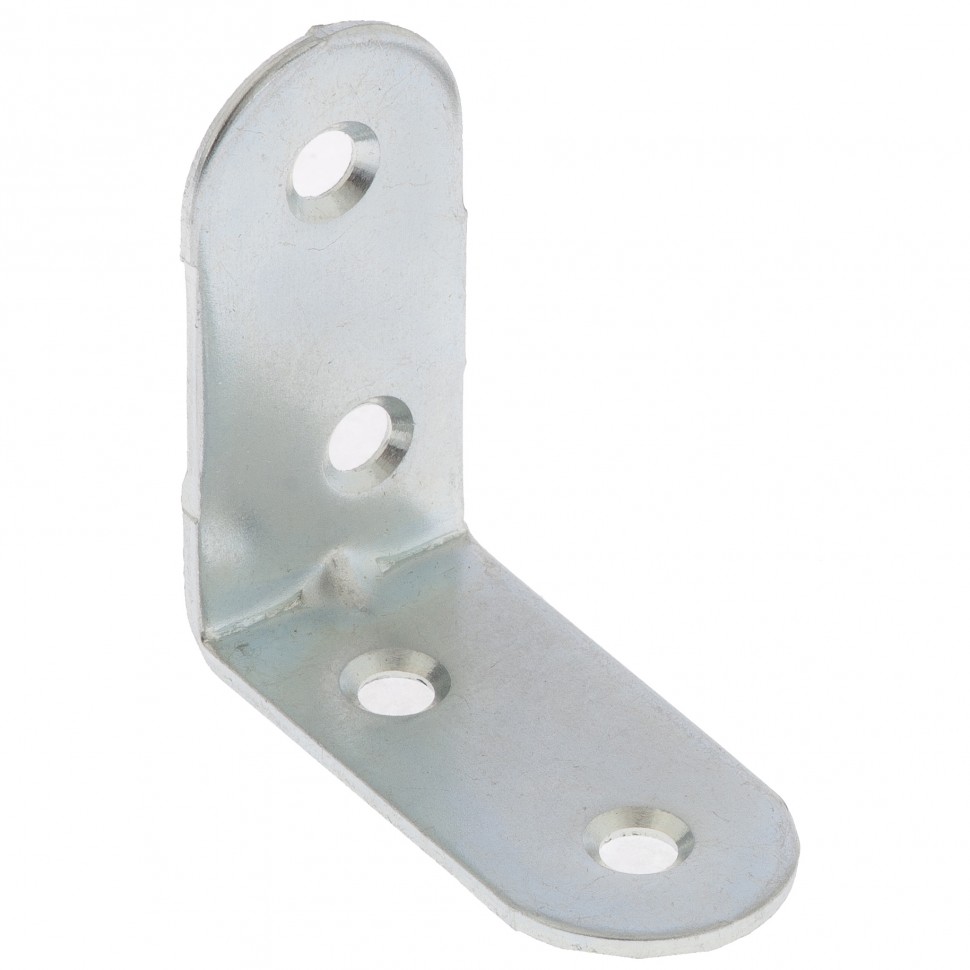 Фото Кронштейн МК 40 х 40 мм, цинк, 10 шт, (Металлист) Россия