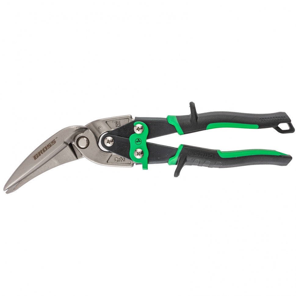 Фото Ножницы по мет. "Piranha", 270 мм, прямой и правый проходной рез, сталь СrMo, Gross