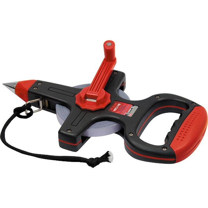 Рулетка геодезическая, 30 м х 12,5 мм, мет. лента, открытый корпус Matrix Master