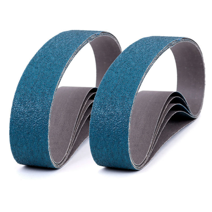 Фото Лента бесконечная шлифовальная 40х760 #40 (циркониевый электрокорунд) уп. 10 шт Messer