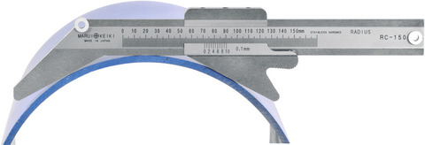 Фото Радиусный штангенциркуль R150 мм
