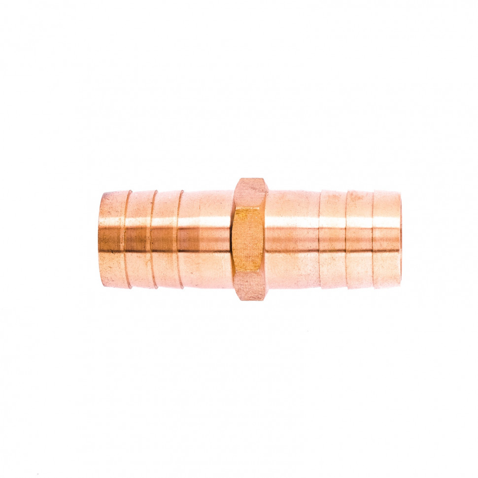 Соединитель для шланга 3/4 , латунный Palisad