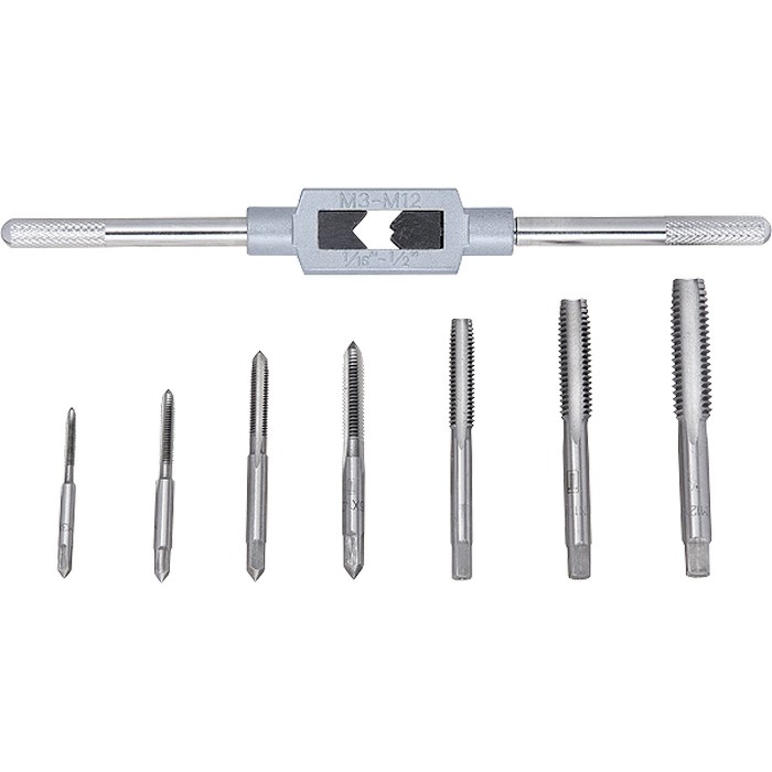 Фото Набор метчиков М3-М12, 8 пред. Сибртех