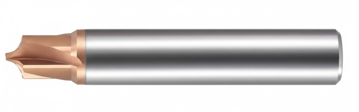 Фото Фреза галтельная R=4,0 dхв=12 4F TiSiN HRC55 IRR-R4 Geefun