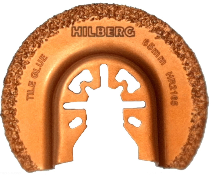 Фото Полотно отрезное по плиточному клею Hilberg Radial WC 65 mm