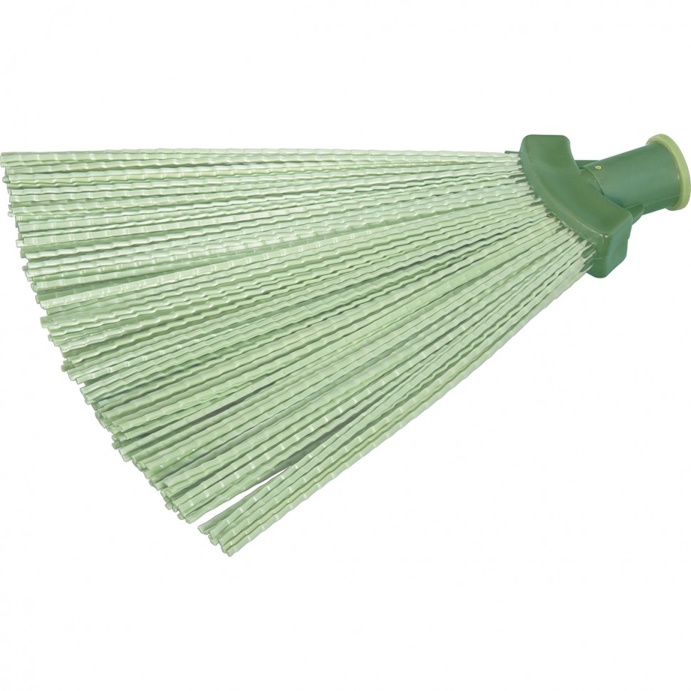 Фото Метла полипропиленовая, 295 x 255 мм, веерная, без черенка, Россия Сибртеx