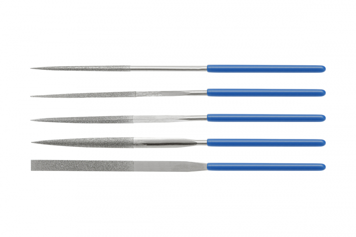 Набор флмазных надфилей, 5 шт. HOEGERT