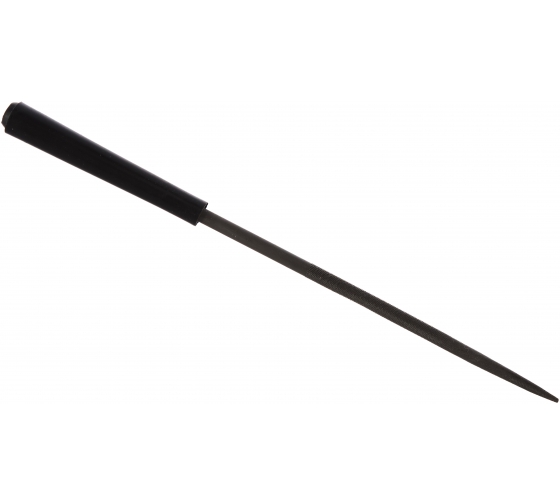 Надфиль круглый 160 мм №3 с ручкой