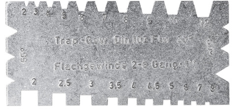 Фото Набор шаблонов для резьбовых резцов