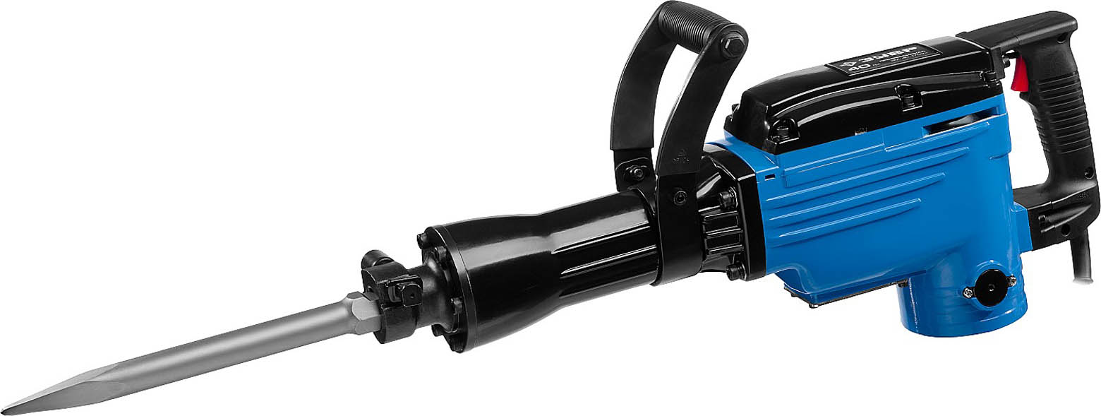 Фото ЗУБР 1700 Вт, 1400 уд/мин, 40 Дж, кейс, бетонолом электрический ЗМ-40-1700 К Профессионал