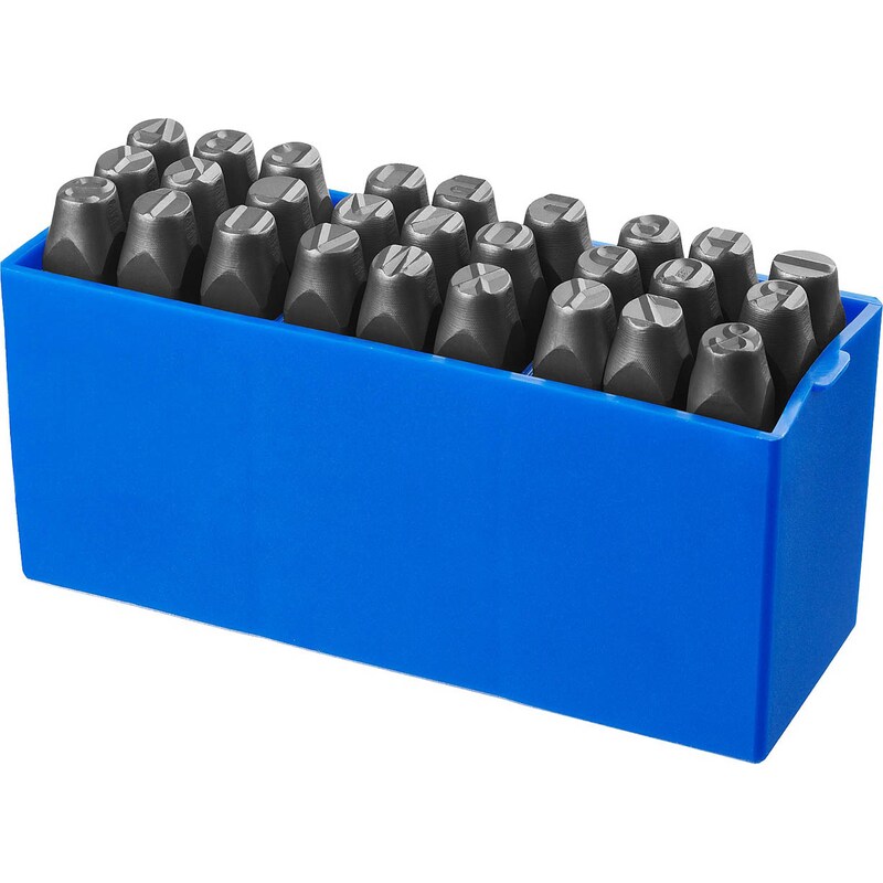 Фото Клейма буквенные латинские, серия ПРОФЕССИОНАЛ Зубр 21505-08