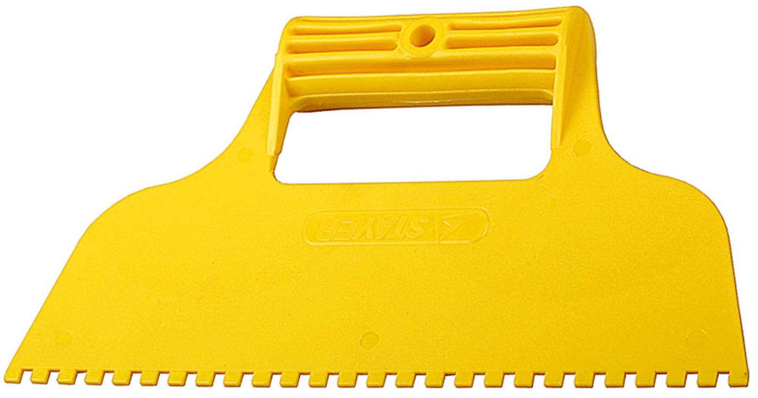 Пластмассовый шпатель STAYER 230 мм, зубчатый, 1022-8